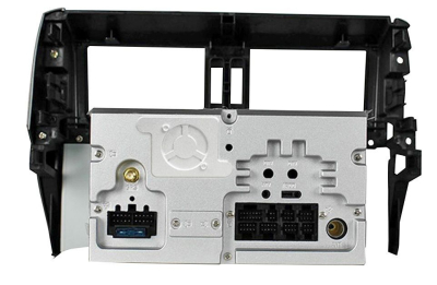 Штатное головное устройство для Toyota LC Prado 150 2009-2013 на Android 9.0 Carmedia KD-8015-P5 серебро