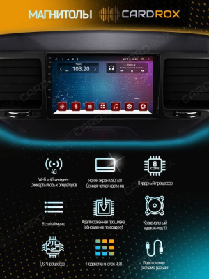 Штатная магнитола Hyundai Grand Starex Urban 2018-2021 на Android 11, DSP, 4G, IPS / QLED 2K, Carplay - Cardrox CD-4540