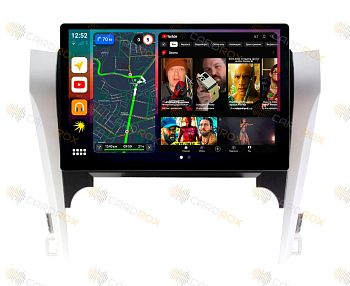 Штатная магнитола Toyota Camry V50 2012-2014 на Android 10, DSP, 4G, IPS, Carplay - Cardrox CD-4014-13 (11-13 дюймов)
