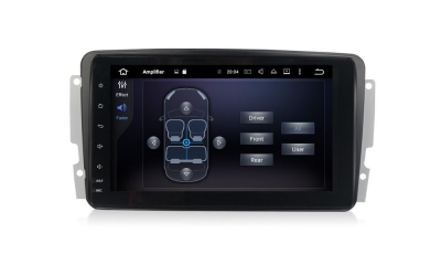 Штатная автомагнитола Mercedes-Benz G класс W463 2001-2006, C класс W203, CLK C209/W209, Vito, Viano Carmedia XN-8505-P6 Android 9.0