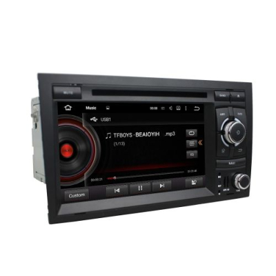 Штатное головное устройство для AUDI A4, RS4, S4 2000-2008 (кузов B6,B7,8E,8H) на Android 8.0 Carmedia KDO-7038