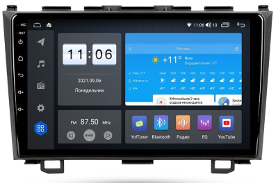 Штатная магнитола VOMI ZX306R9-7862-LTE для Honda CR-V III 2006-2012 на Android 10