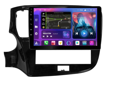 Штатная магнитола для Mitsubishi Outlander 3 2019-2022 (прямоугольный климат) на Android 13, QLED/2K, 4G - FarCar S500 Plus (2005M 360)