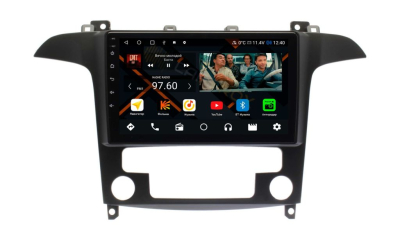 Штатная магнитола Ford Ford Galaxy, S-MAX 2006-2015 кондиционер на Android 11, DSP, 4G, IPS / QLED 2K, Carplay - Cardrox CD-4455