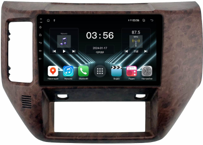 Штатная магнитола для Nissan Patrol 2004-2010 на Android 13 - FarCar (D/DX3258M дерево)