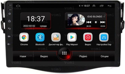 Штатная магнитола VOMI AK364R9-MTK-LTE-4-64 для Toyota RAV4 2006-2012 на Android 10
