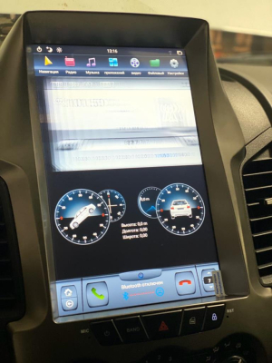 Магнитола Tesla для Ford Ranger на Android 9.0 Carmedia ZF-1248-DSP