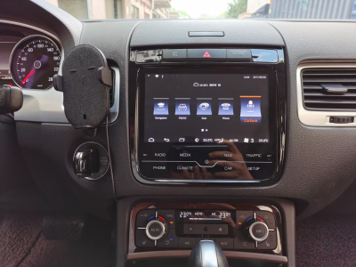 Штатная автомагнитола Volkswagen Touareg II 2010-2018 (RNS850) - Carmedia SL-V802 Android 10