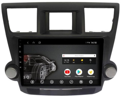 Штатная магнитола на Android 10 VOMI ST2838-T3 для Toyota Highlander 2009-2014