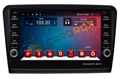 Головное устройство на Android 10 для Skoda Superb 2008 - 2015 CARDROX FD-4375-TS10-4-64 с кнопками и DSP процессором