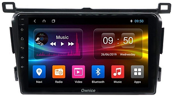 Штатная магнитола для Toyota RAV4 2013-2018 на Android 12 (14), (QLED/2K) - Carmedia OL-9607-NPQU