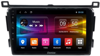 Штатная магнитола для Toyota RAV4 2013-2018 на Android 12 (14), (QLED/2K) - Carmedia OL-9607-NPQU