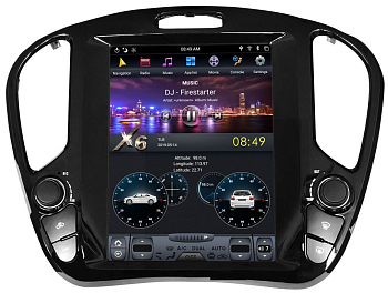 Магнитола Tesla для Nissan Juke 2010+ на Android 9.0 CARMEDIA ZF-1065-DSP