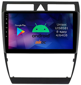 Штатная магнитола для Audi A6, 2001-2006 на Android 14 - Airoc RMN-3602