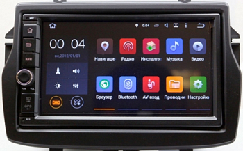 Установочный комплект с магнитолой на Android 7 NaviFly для Lada Vesta Установочный комплект с магнитолой на Android 7 NaviFly для Lada Vesta