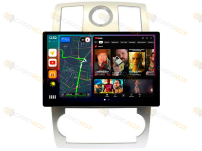 Штатная магнитола Chrysler 300C на Android 10, DSP, 4G, IPS, Carplay - Cardrox CD-4384-13 (11-13 дюймов)