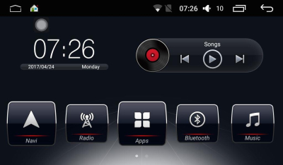 Штатное головное устройство Volkswagen, Skoda на Android 6.0 CARMEDIA T10-9008