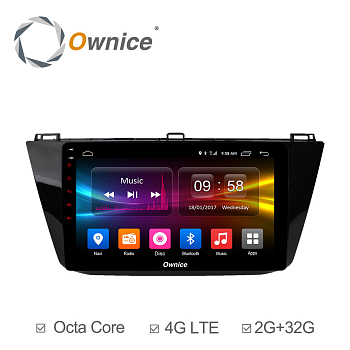 Штатная магнитола Ownice C500+ S1913P для Volkswagen Tiguan 2017 (Android 6.0) Штатная магнитола Ownice C500+ S1913P для Volkswagen Tiguan 2017 (Android 6.0)