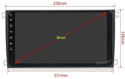Штатное головное устройство Porsche CAYENNE 2002-2010 на Android 10 Carmedia MKD-M995-P4N