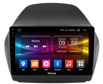 Штатная магнитола Ownice G10 S1702E для Hyundai ix35 (Android 8.1.0)
