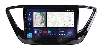 Штатная магнитола TEYES CC3L/CC3/CC3 2K для Hyundai Solaris 2017+ на Android 10 TEYES-CC3-490R9