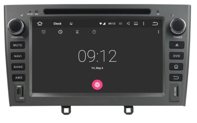 Штатная автомагнитола Android 10 Carmedia XN-7604g-P30 для Peugeot 408 2012+, 308 2008-2014, RCZ 2010-2015 серый