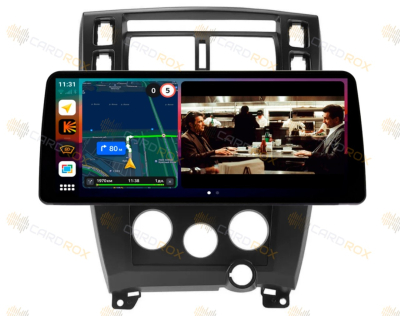 Штатная магнитола Hyundai Tucson 2004-2009 черный на Android 10, DSP, 4G, IPS, Carplay - Cardrox CD-4672-12 (12 дюймов)