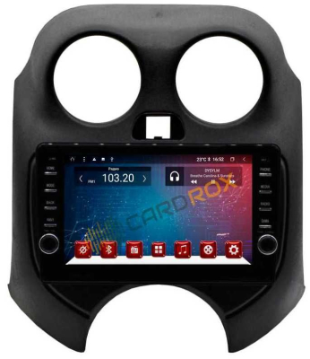 Головное устройство на Android 10 для Nissan March 2010+ CARDROX FD-4286-TS10-4-64 с кнопками и DSP процессором