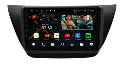 Штатная магнитола Mitsubishi Lancer 2000-2010 (ЧЕРНАЯ) на Android 11, DSP, 4G, IPS / QLED 2K, Carplay - Cardrox CD-4323