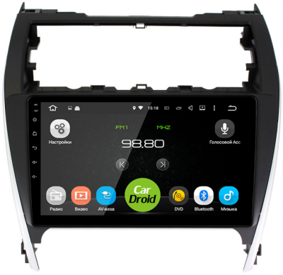 Штатная магнитола Roximo CarDroid RD-1118FU для Toyota Camry v50 USA (Android 10) DSP
