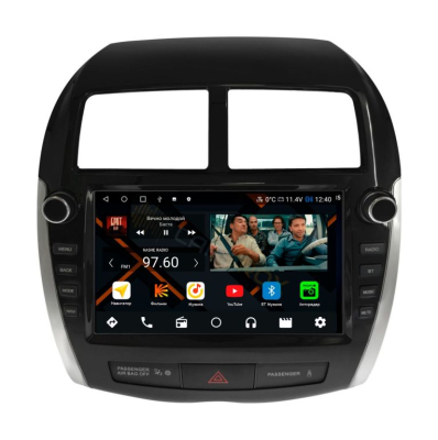 Штатная магнитола Mitsubishi ASX 2010-2016 с кнопками на Android 11, DSP, 4G, IPS / QLED 2K, Carplay - Cardrox CD-4939