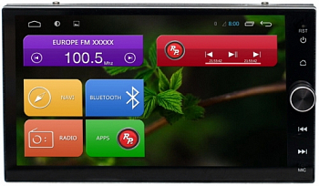 Универсальное головное устройство 2DIN с приводом DVD RedPower 31000 IPS DSP на Android 7.1+ для любого авто Универсальное головное устройство 2DIN с приводом DVD RedPower 31000 IPS DSP на Android 7.1+ для любого авто