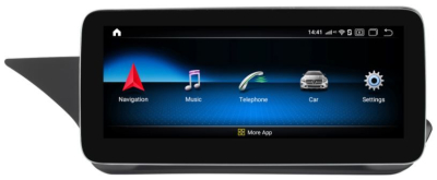 Штатная автомагнитола Mercedes-Benz E class 2013-2014 NTG 4.5 Carmedia XN-M8004 Android 10