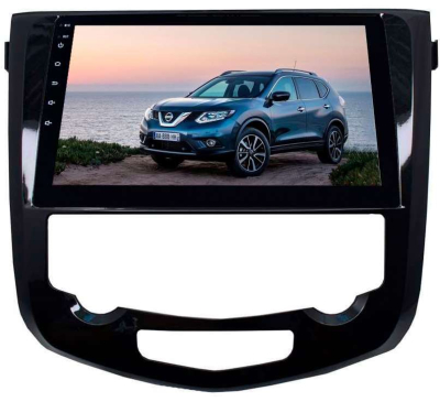 Штатная магнитола для Nissan X-trail Qashqai с 2014 г LeTrun 2635-3149 10 дюймов (крутилки) NS 2+16 Gb MTK-L Android 9.x DSP