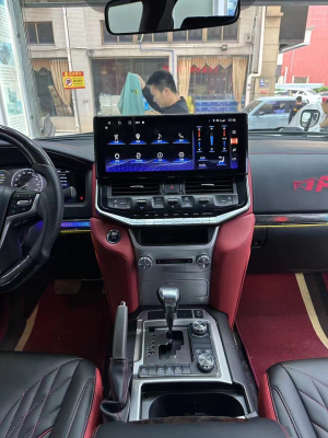 Магнитола для Toyota Land Cruiser 200 10.2015+ top на Android 12 - Carmedia ZH-T1604