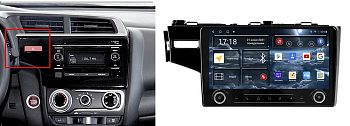 Автомагнитола штатная RedPower K71236 на Android 10 для Honda Jazz, Fit (2014-2017)