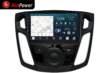 Автомагнитола штатная с 2K экраном RedPower 71150 Slim на Android 10 для Ford Focus 3 (2012+)