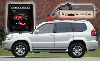 Штатное головное устройство RedPower 31470 (Tesla) на Android 6.0+ для Lexus GX 470 с управлением климата