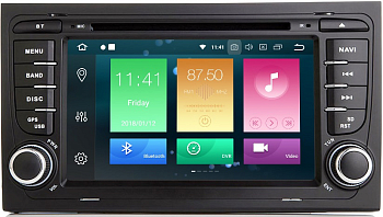 Штатное головное устройство Audi A4, RS4, S4 2000-2008 (B6,B7,8E,8H) на Android 10 Carmedia MKD-A787-P6 Штатное головное устройство Audi A4, RS4, S4 2000-2008 (B6,B7,8E,8H) на Android 10 Carmedia MKD-A787-P6