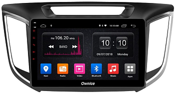 Штатная магнитола Ownice G60 S1701V для Hyundai Creta (Android 8.1)