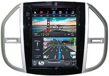 Магнитола Tesla для Mercedes-Benz Vito 2014+ на Android 7.1 CARMEDIA ZF-1078 Магнитола Tesla для Mercedes-Benz Vito 2014+ на Android 7.1 CARMEDIA ZF-1078