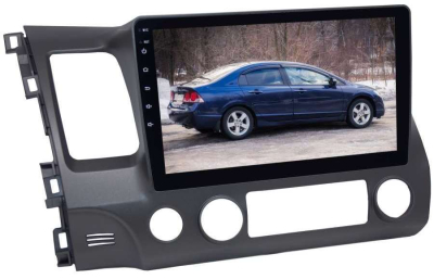 Штатная магнитола для Honda Civic 2005-2012 левый руль LeTrun 2295-1827 10 дюймов KD Android 8.x MTK 4G 2+16 Gb