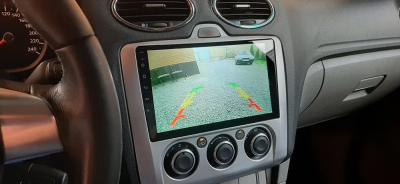 Штатная магнитола Ford Focus II 2005-2011 кондиционер (серебро) на Android 11 - Cardrox CD-4033M