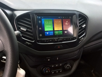 Штатное головное устройство Lada Vesta на Android 10 Carmedia MKD-L860-P6