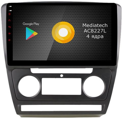 Штатная магнитола Roximo S10 RS-3202B для Skoda Octavia A5 (Android 10)