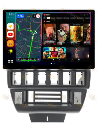 Штатная магнитола Лада Нива 4х4 (Lada Niva 2121, 2131) 1993 - 2019 на Android 10, DSP, 4G, IPS, Carplay - Cardrox CD-4922-13 (11-13 дюймов)