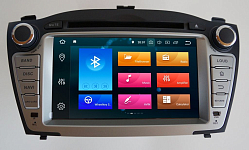 Штатное головное устройство Hyundai iX35 2009-2015 дорестайл и рестайл на Android 10 Carmedia MKD-H708-P4N