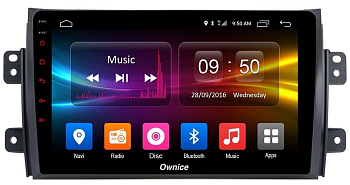 Штатная магнитола для Suzuki SX4 2006-2016 classic на Android 12 (14), (QLED/2K) - Carmedia OL-9625-NPQU