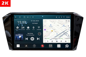 Автомагнитола штатная с 2K экраном RedPower 71401 Slim на Android 10 для Volkswagen Passat B8 (2015+) Автомагнитола штатная с 2K экраном RedPower 71401 Slim на Android 10 для Volkswagen Passat B8 (2015+)