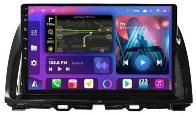 Штатная магнитола для Mazda CX-5 2011-2015 на Android 13, QLED/2K, 4G - FarCar S500 Plus (2007M)